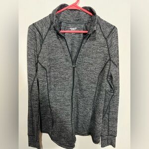 Old Navy Active Black and White - Zip Up Long Sleeve Jacket